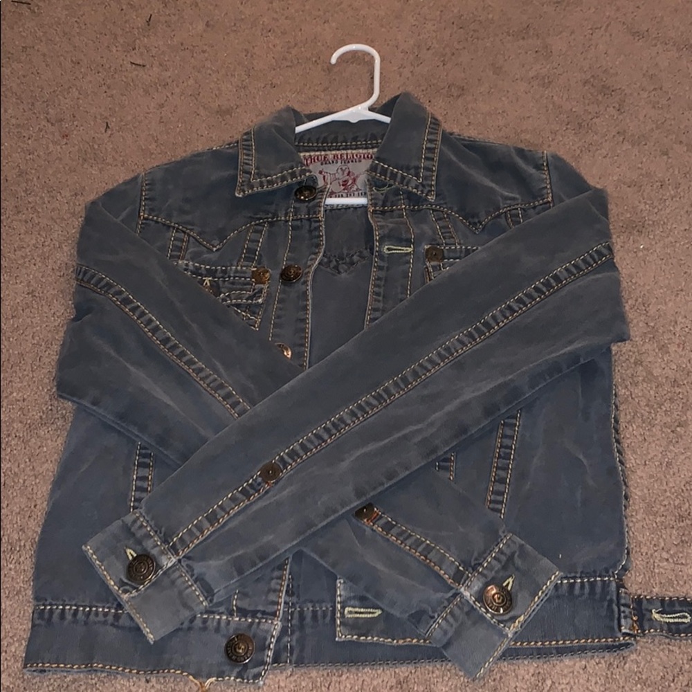 TRUE RELIGION JIMMY BIG T JACKET SIZE MEDIUM